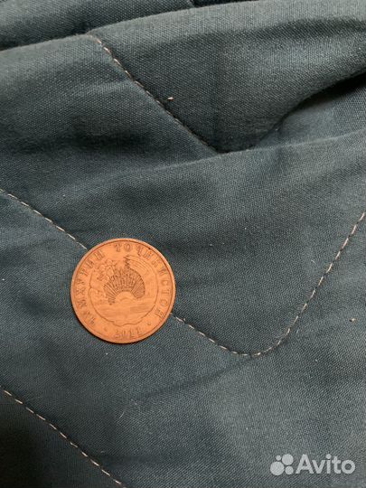 Монета 20 дирам 2011 год