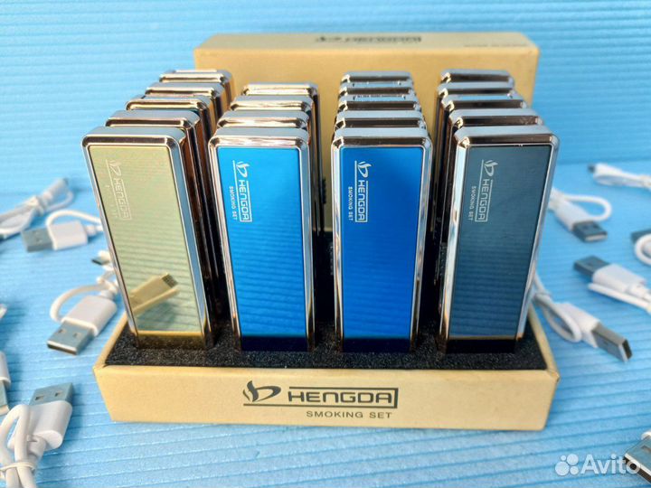 Зажигалки спиральные электронные USB