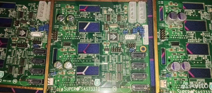 Плата объединительная Supermicro Модель SAS-733TQ