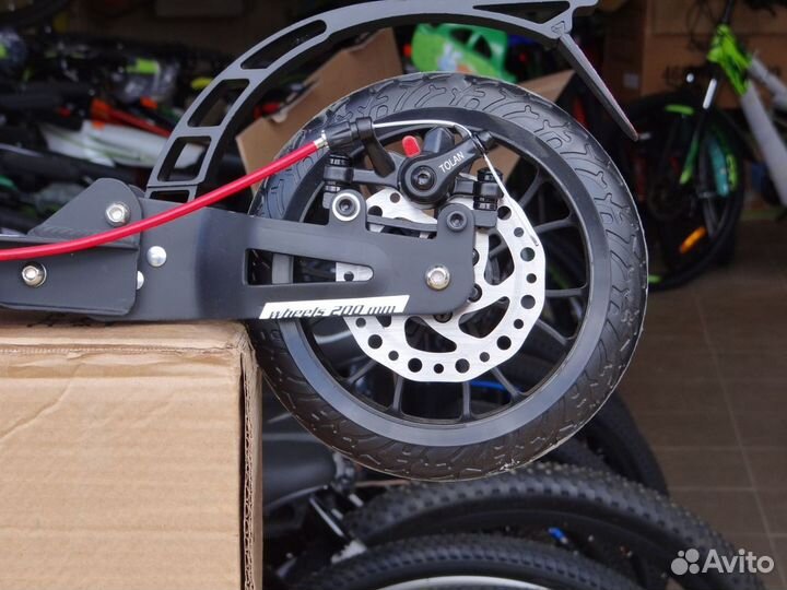 Самокат City Scooter Disk черный