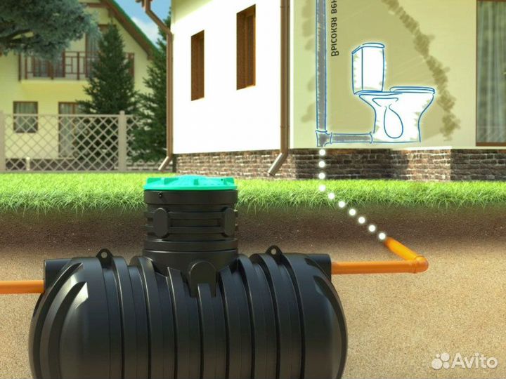 Септик Оранж 4 под ключ