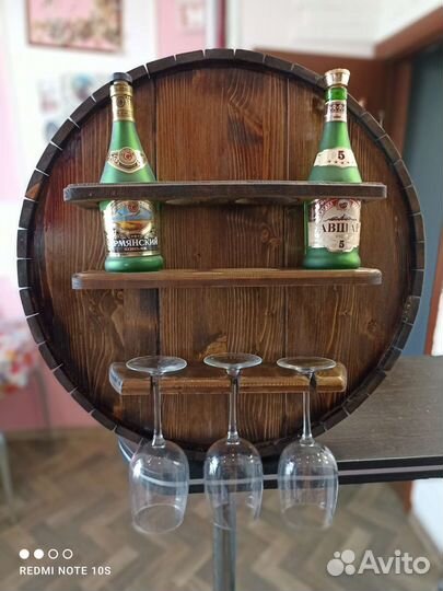 Винная полка ручная работа