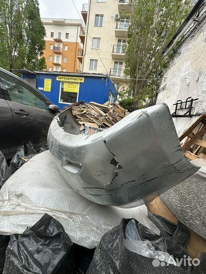 Задний бампер на impreza gh