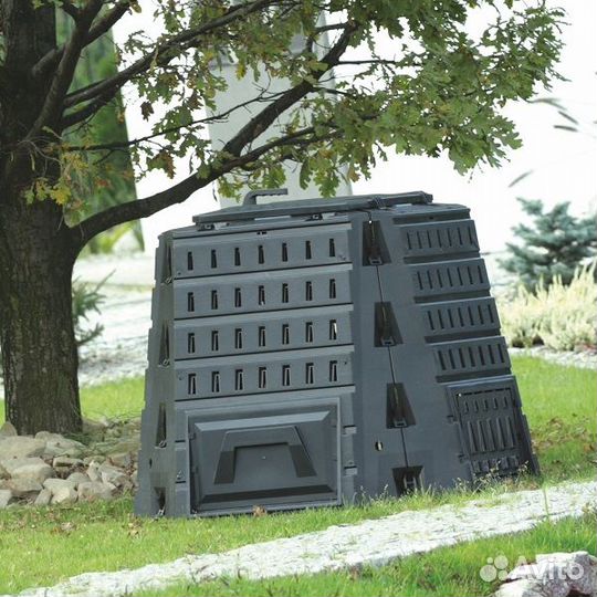 Компостер Prosperplast Biocompo 500л, черный (про