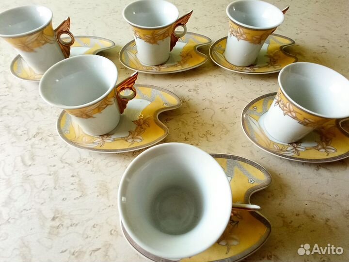 Сервиз кофейный (6 кофейных пар)