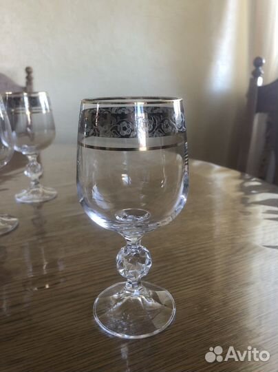 Бокалы под вино и рюмки Bohemia Claudia