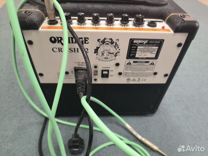 Комбоусилитель orange crush 12