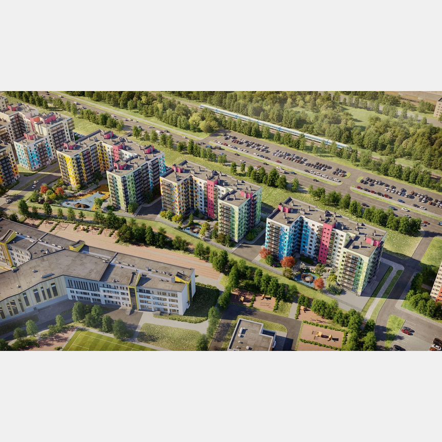 1-к. квартира, 49,6 м², 9/9 эт.