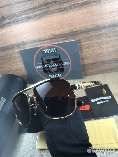 Очки chrome hearts boneyard 1