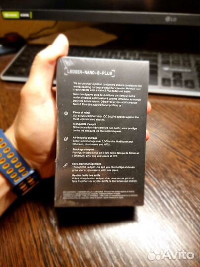 Холодный кошелек. Ledger nano s plus