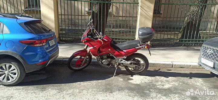 Kawasaki KLE500 с сигнализацией