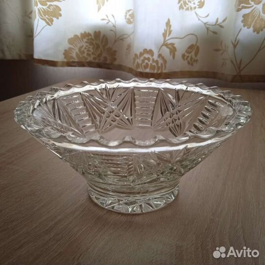 Хрустальная ваза СССР