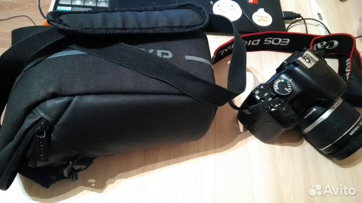 Зеркальный фотоаппарат Canon 450D + обьектив кит 1