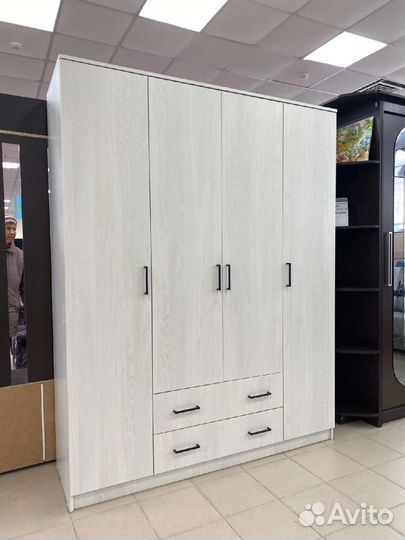 Шкаф с ящиками Манчестер 1,6м