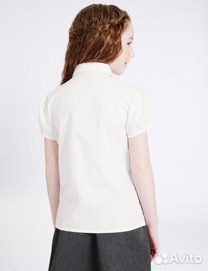 Школьная блузка для девочек 8-9, 10-11, 12-13 лет