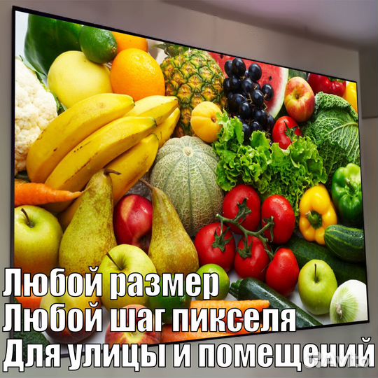 Интерьерные и уличные видеоэкраны