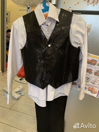 Комплект жилет брюки