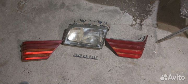 Mercedes Benz s Klass 140 кузов задниые стопы фар