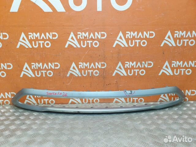 Накладка бампера передняя Hyundai Santa Fe 3 DM