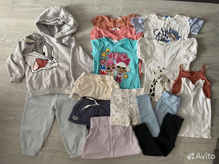 Вещи пакетом на девочку 98-104 Бронь до 12.10