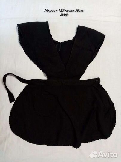 Фартуки школьные, форма, галстук, пилотка СССР