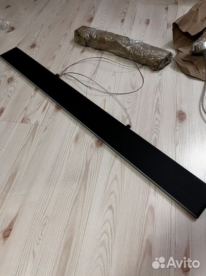 Светильник подвесной светодиодный черный Германия