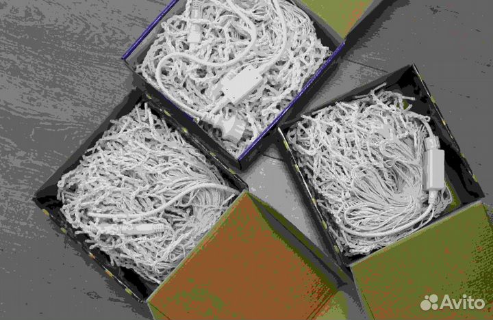 Гирлянда уличная 25м