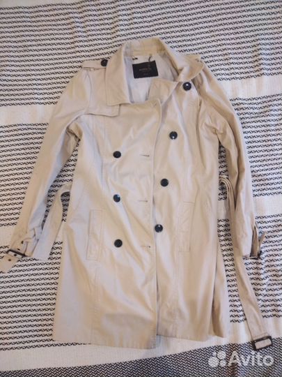 Тренч женский reserved 38 размер бежевый