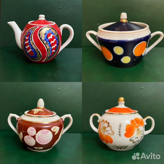 Чайник,сахарница,молочник времен СССР