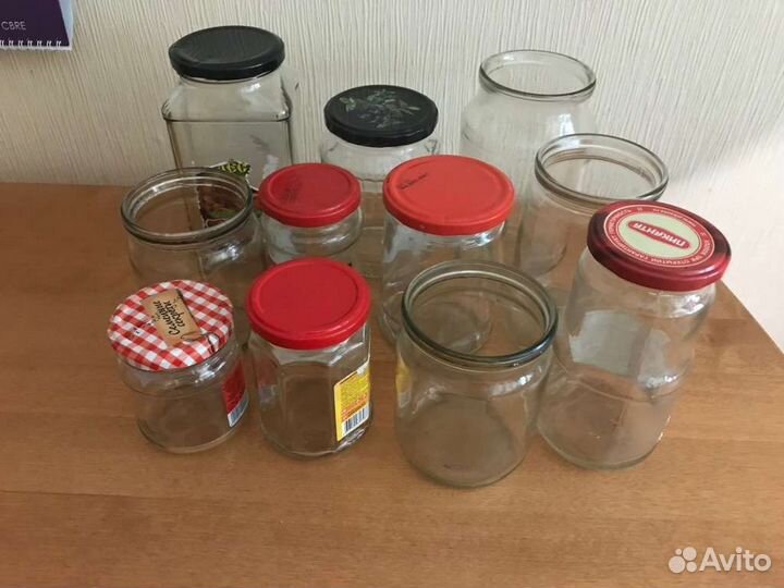 Банки стеклянные бесплатно