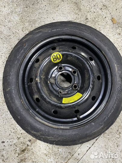 R15 Kumho 846 125/80, PCD 5x114.3 DIA 56.1