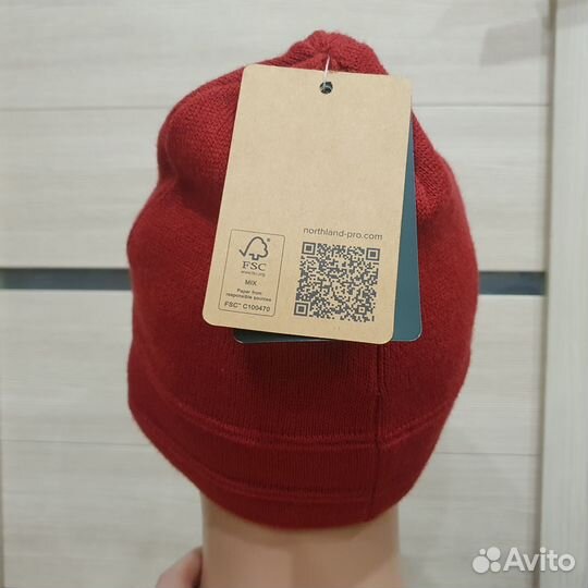 Шапка мужская с шерстью Northland Новая