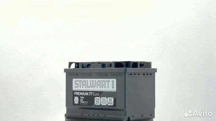 Аккумуляторы stalwart Premium 6ст-77.0