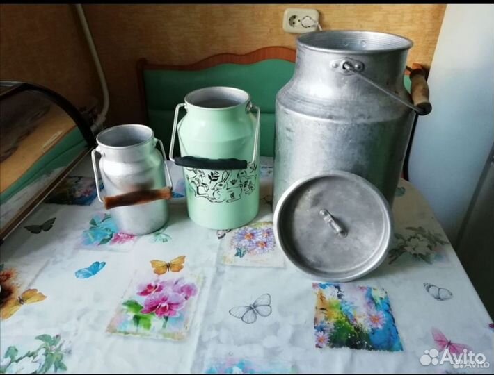 Посуда советская металлическая