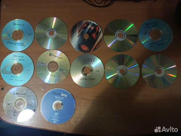 Диски на Sega dreamcast