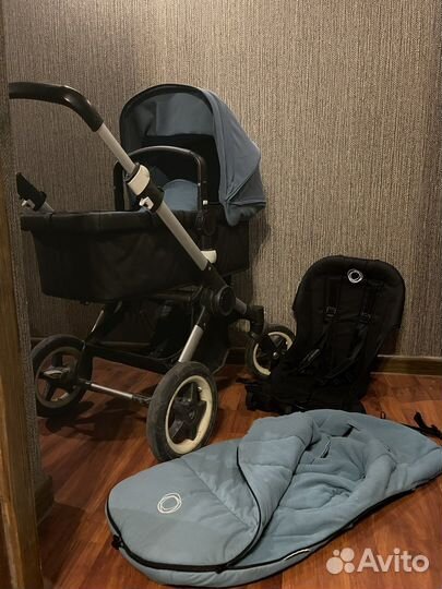 Коляска bugaboo buffalo (fox) 2 в 1