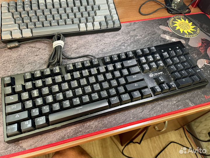 Механическая клавиатура Oklick 990G Rage Black