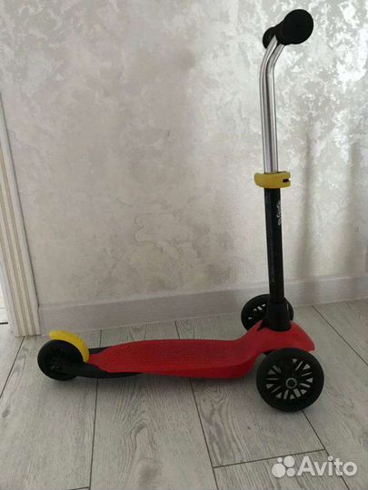 Самокат детский трехколесный бу