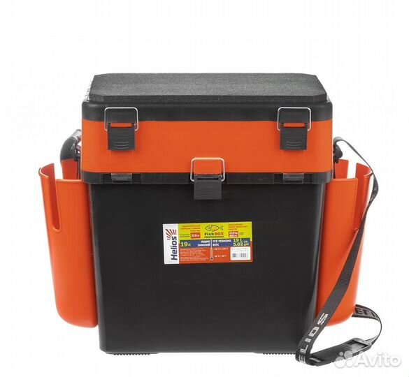 Ящик рыболовный двухсекционный Fish Box Helios 19л