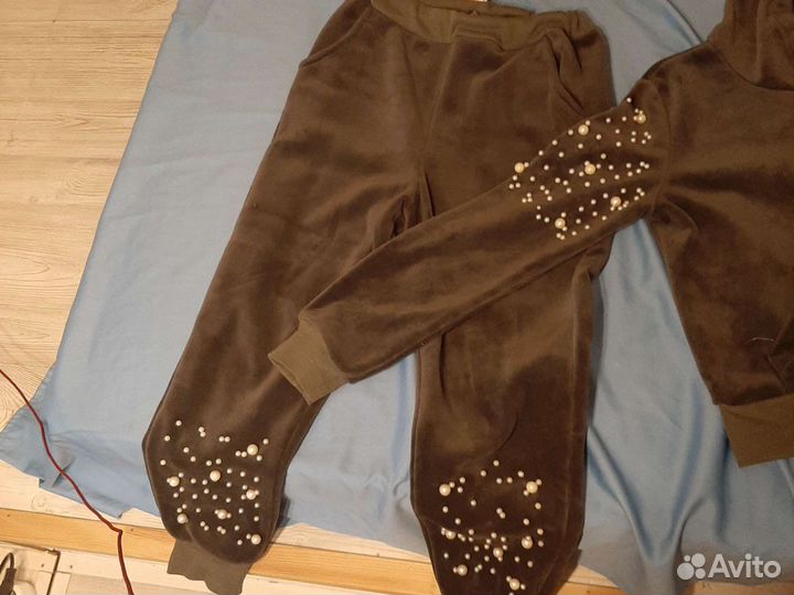 Теплый спортивный костюм женский