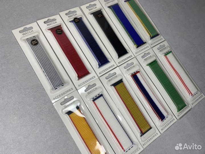 Нейлоновый ремешок apple watch