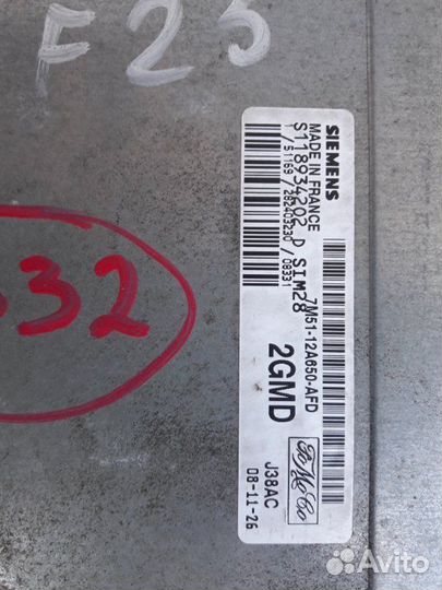 Блок управления двигателем (эбу) Ford Focus 2 1.6