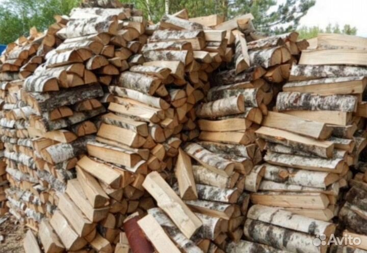 Сухие березовые дрова