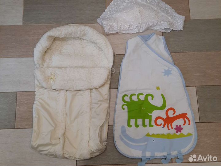 Конверт меховой Argo и конверт для сна, летний