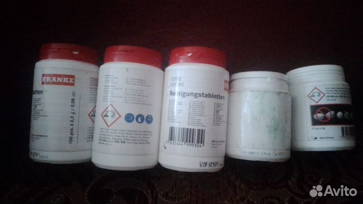 Таблетки для кофемашин eversys и franke