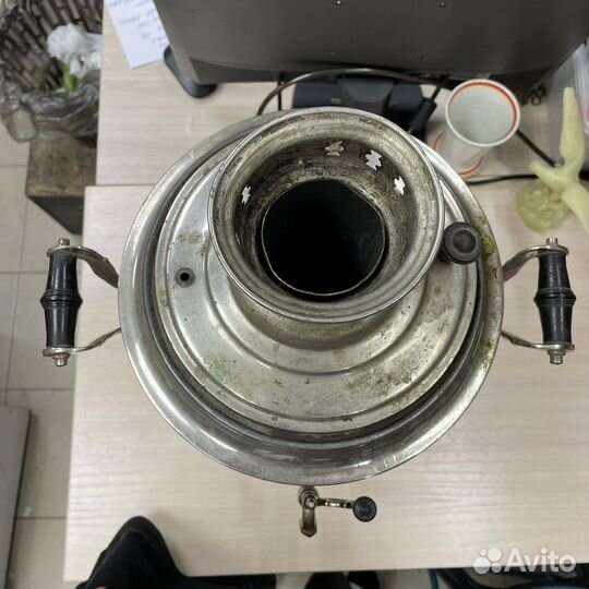 Угольный самовар рюмка СССР тула 5л Тульский (сзр)