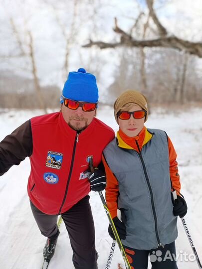 Биатлон, лыжные гонки