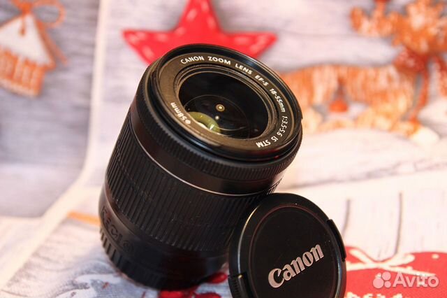 Объектив canon 18-55mm stm