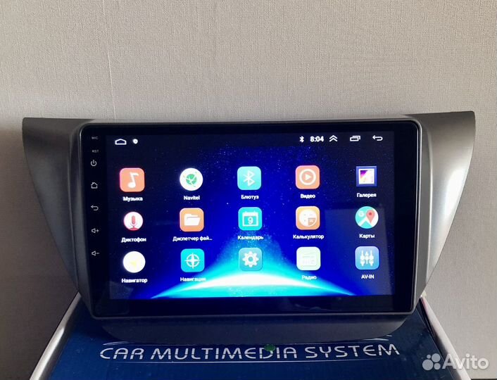 Штатная магнитола Mitsubishi lancer 9