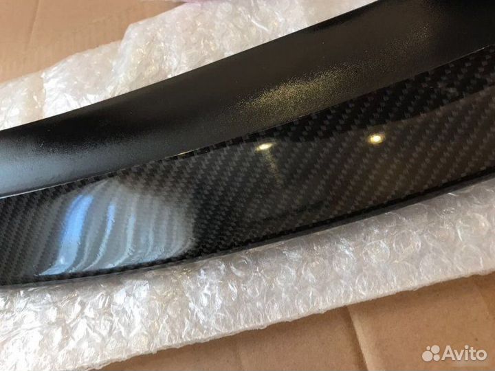 Лип спойлер Карбон Мерседес С класс 205 кузов